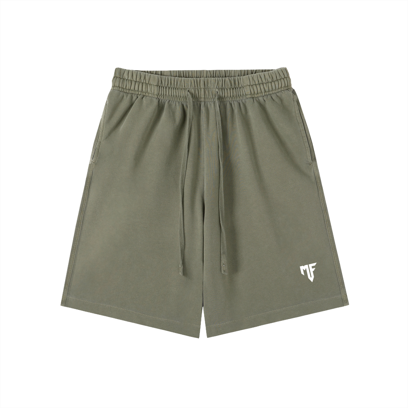 Vintage Wash Cotton Shorts - MF Clothing