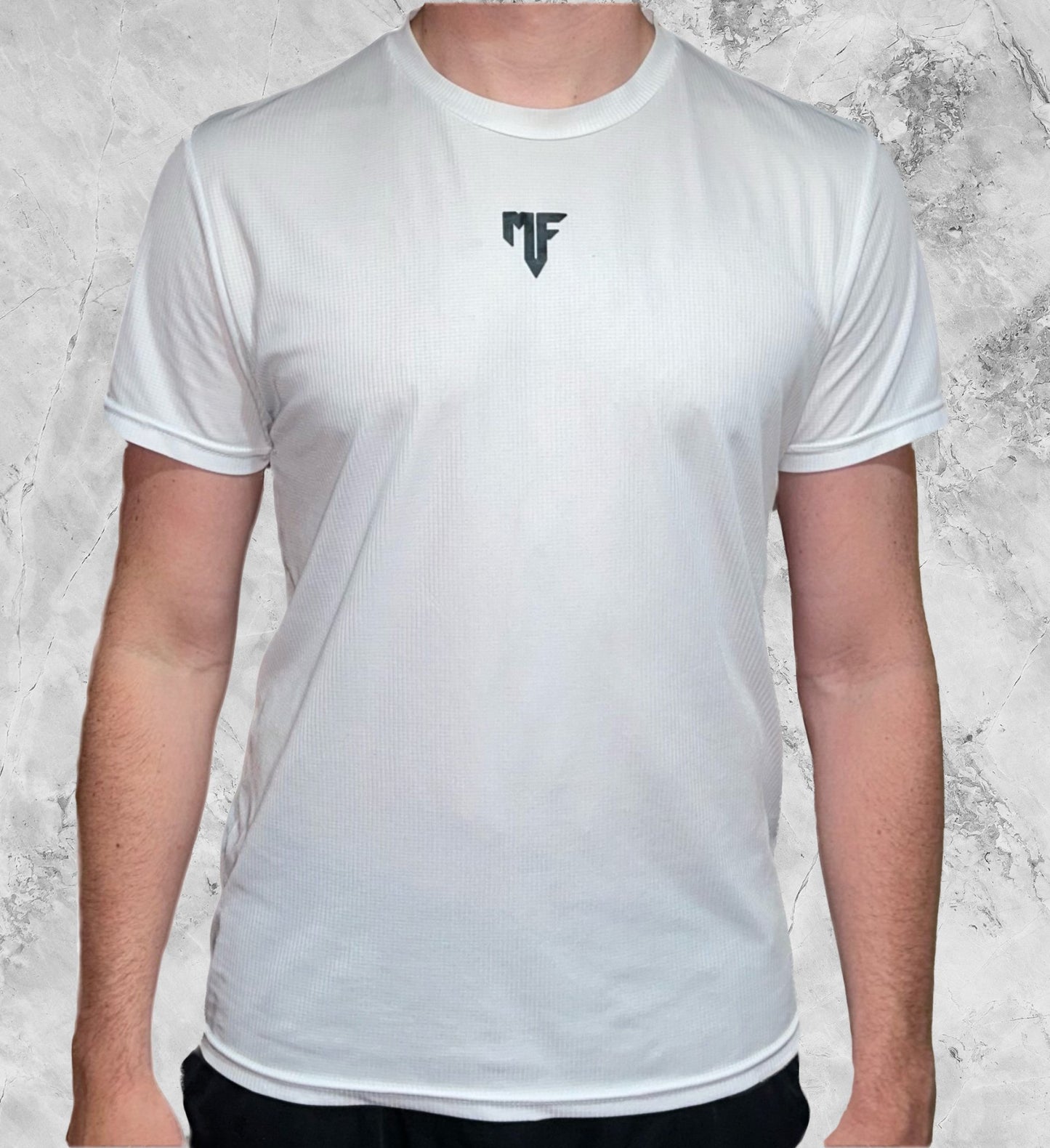 Men's Activewear Tee - White - MF Clothing