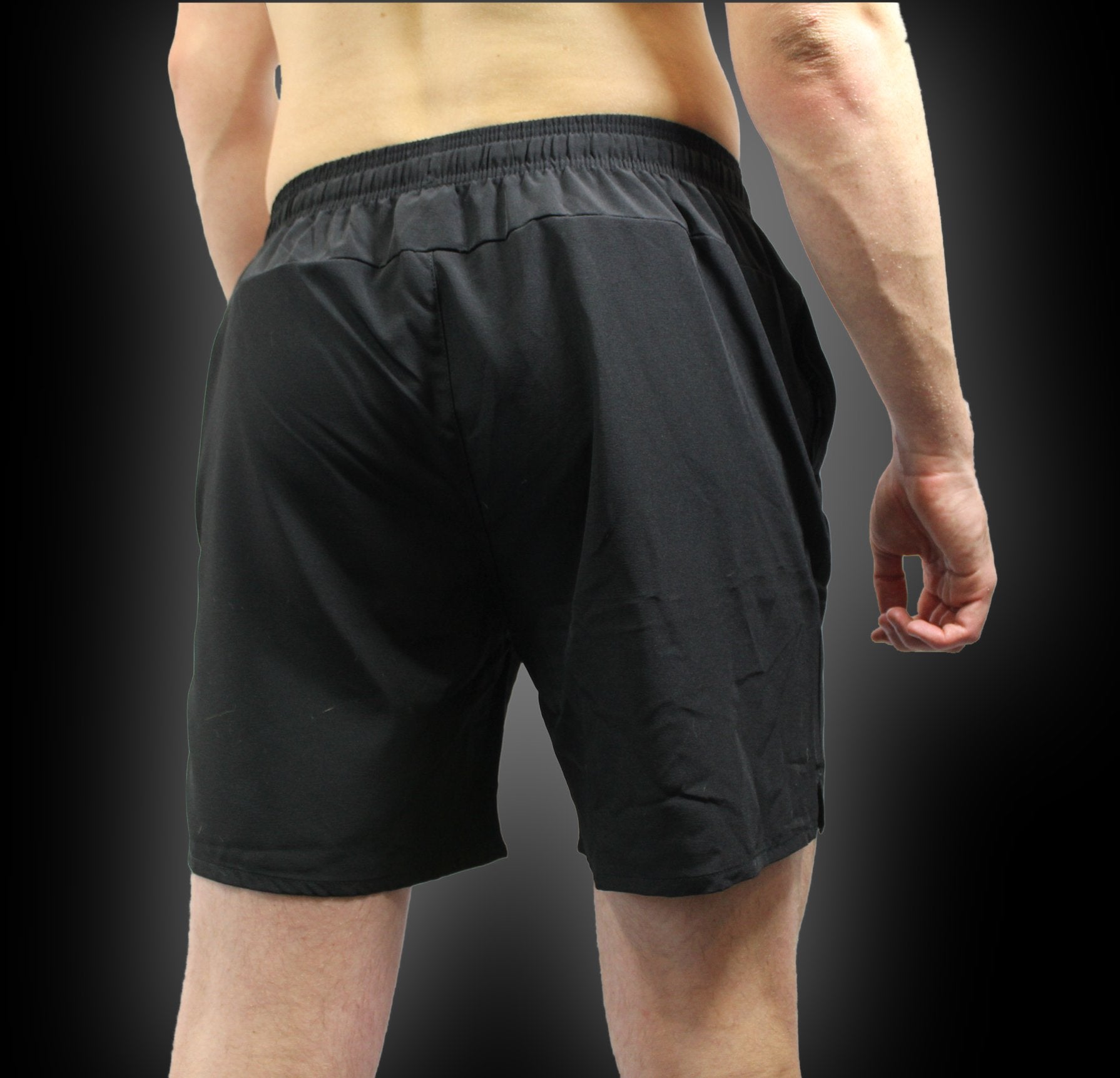 Men's MF Activewear Shorts - Black - MF Clothing