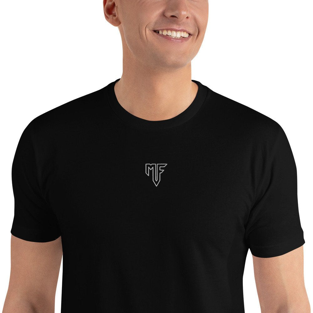 Men's MF Central Embroidered Tee - Black - MF Clothing