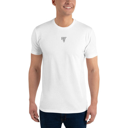 Men's MF Central Embroidered Tee - White - MF Clothing