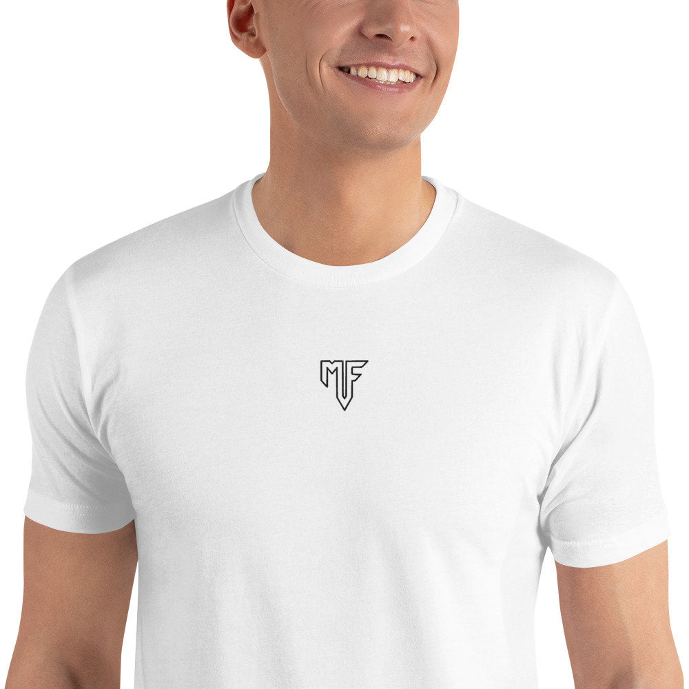 Men's MF Central Embroidered Tee - White - MF Clothing